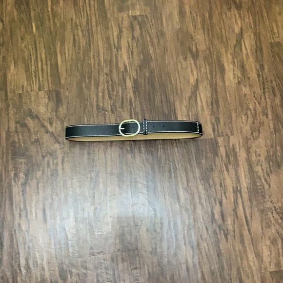 Talbots pebble leather belt main image 4